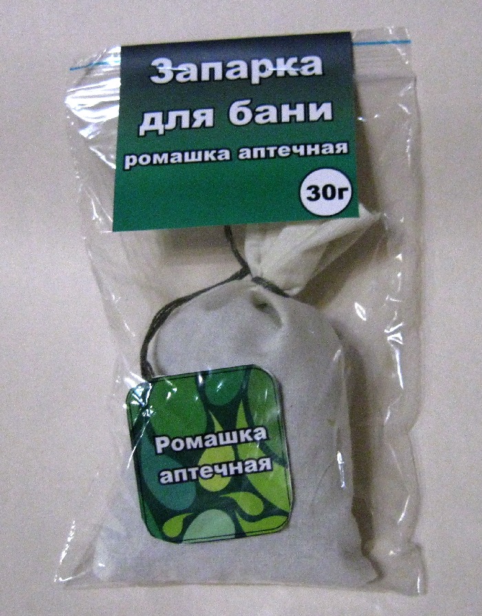 Запарка для бани Ромашка аптечная