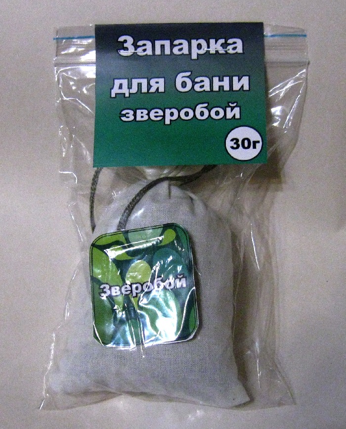 Запарка для бани Зверобой