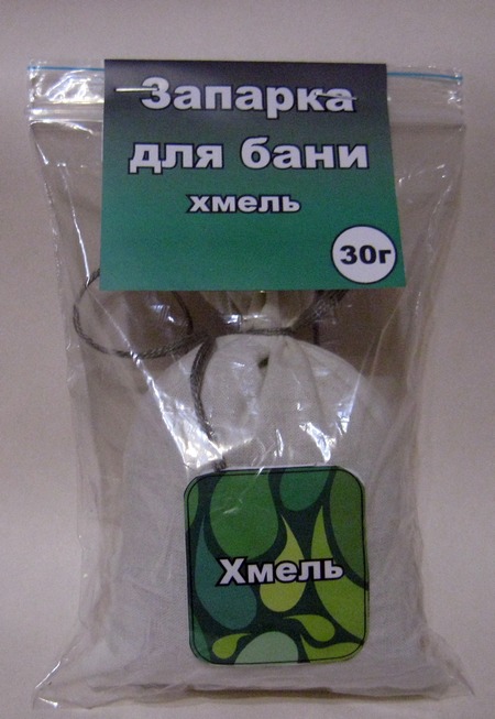 Запарка для бани Хмель